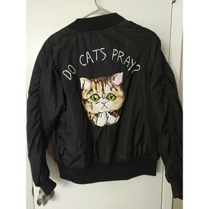 Do cats prey unif bomber// super rare !